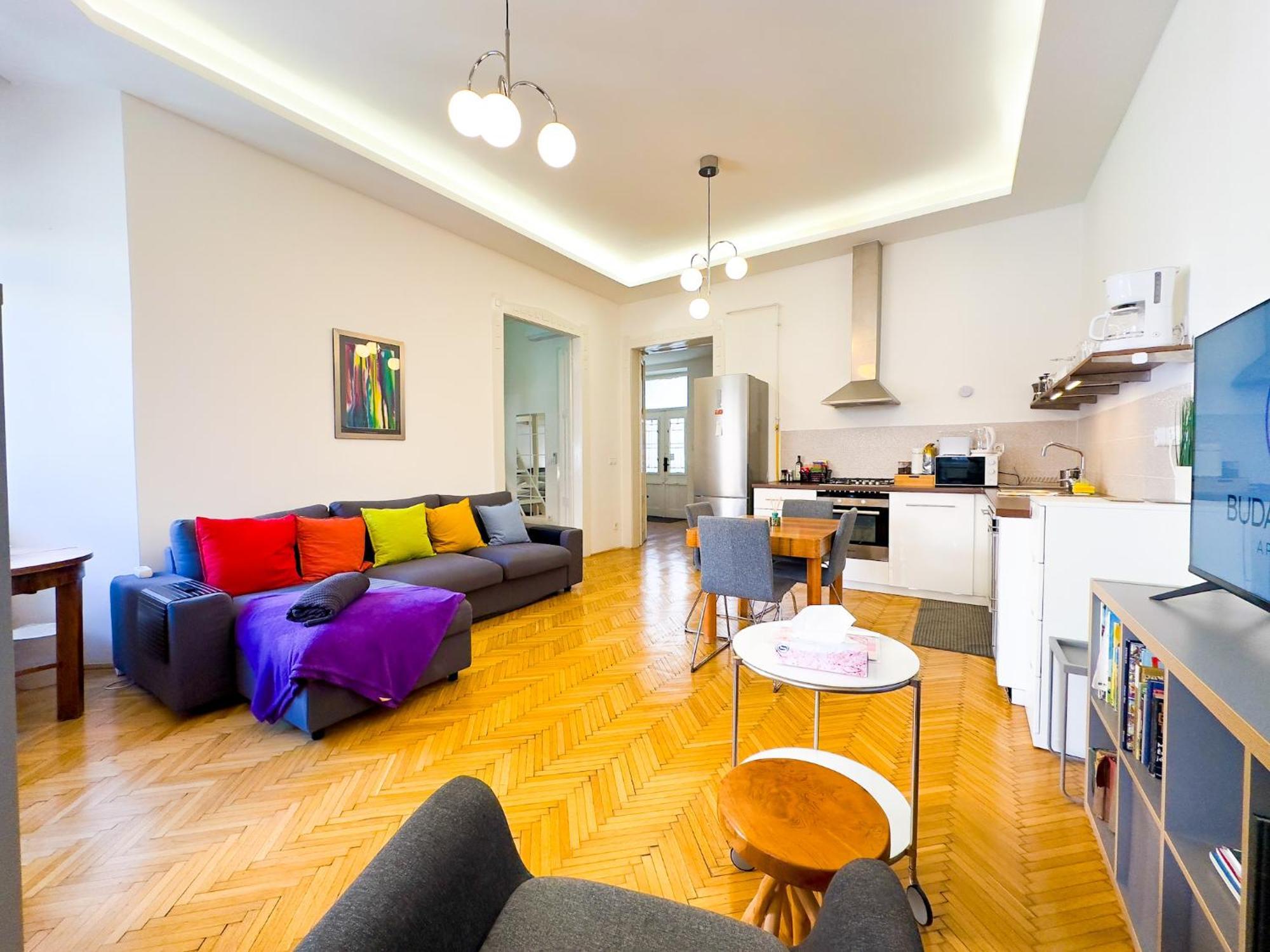 Spacious 4Br Oasis In Central Budapest - Bp Sky Exterior photo